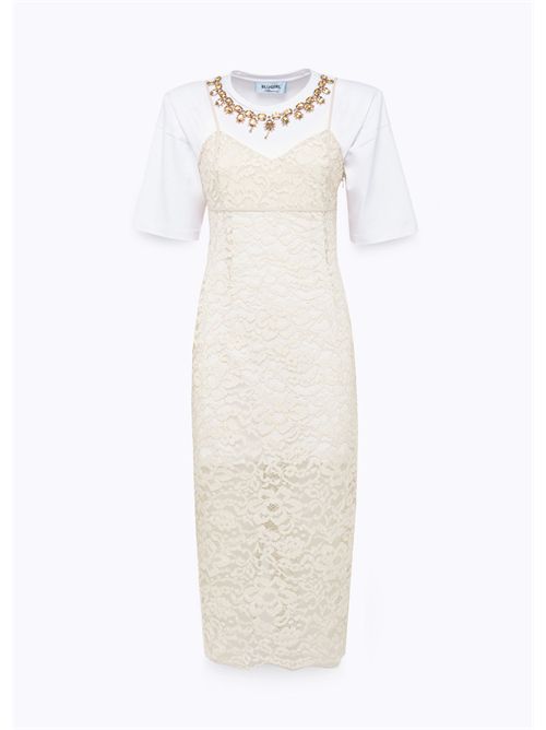 dress woman white BLUGIRL BLUMARINE | RA5122J4897/C3601